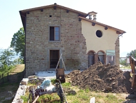 Ristrutturazione dell'ex Oratorio di San Giusto in Montessassi nel Comune di Vicchio (FI) - prima.pr.O
