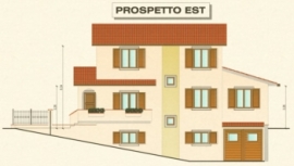 Progettazione nuova villetta unifamiliare in Comune di Scarperia (FI) - Pr.Est