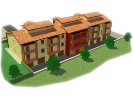 LA MERIDIANA - Rendering retro