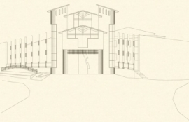 Ipotesi di ricostruzione delle antiche torri di Vicchio (FI) Ip.1